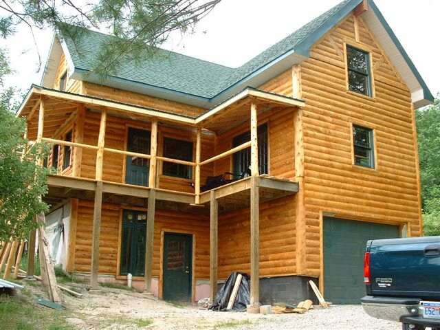 log siding