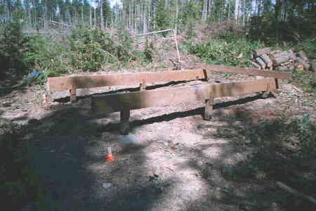 first floor joists go over beams