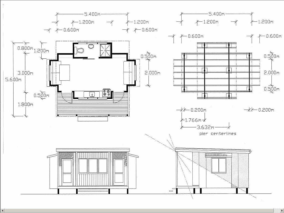 Modern Sheds Roof Plan House Designs