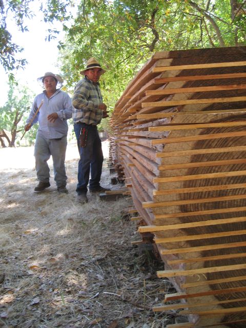 panels on slab ready to tilt up into place