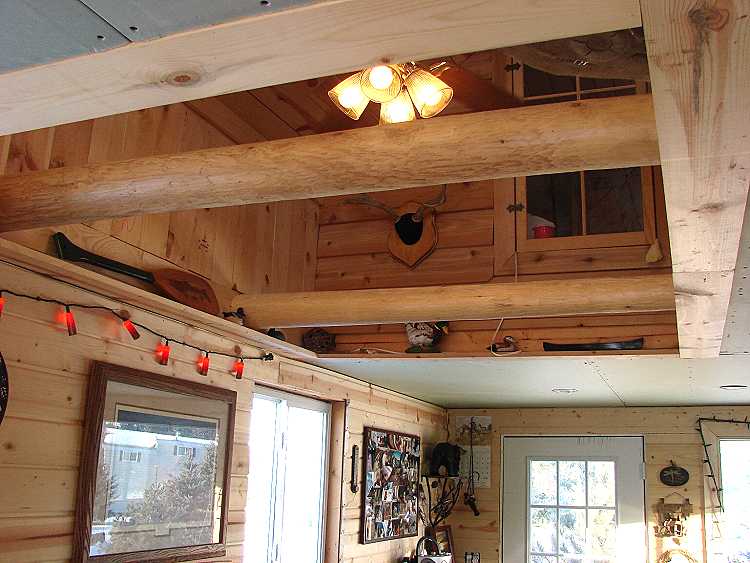 16' wide owner built backwoods cabin