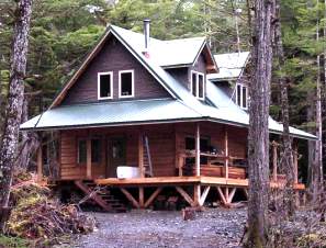20' wide 1.5 story Alaska cabin