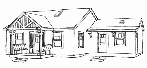 28x42 Granfather Cottage Plans Kit from CountryPlans.com 28x42 Granfather Cottage Plans Kit from CountryPlans.com