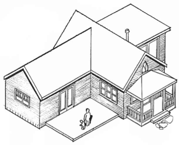 CountryPlans Two Story Universal Cottage 2 Story Universal Cottage. Country House Plans