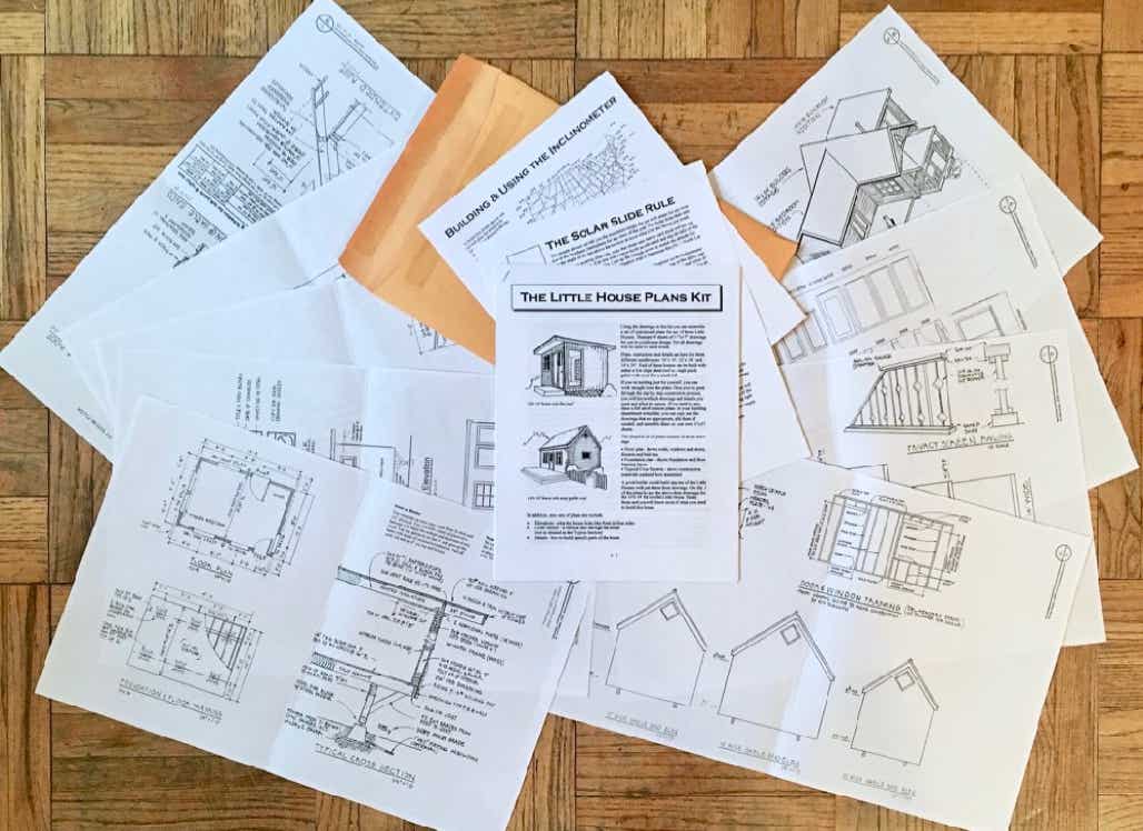 The Little House Plans Kit from CountryPlans.com includes