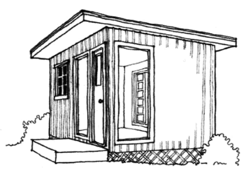 The 10x14 Little House Cottage from CountryPlans.com The 10x14 Little House Cottage from CountryPlans.com