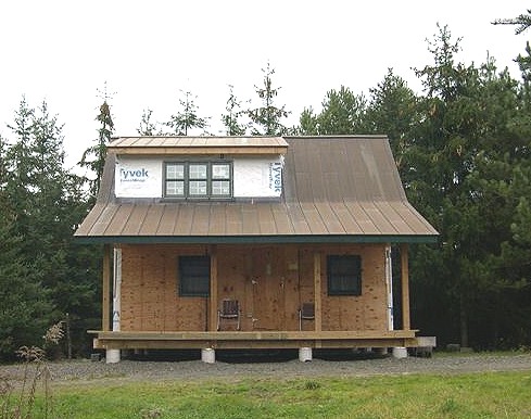 16x24 post and pier  cabin