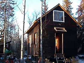 cabin in the Yukon